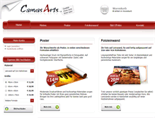 Tablet Screenshot of canvasarts.de