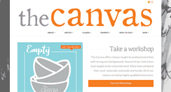 Desktop Screenshot of canvasarts.org
